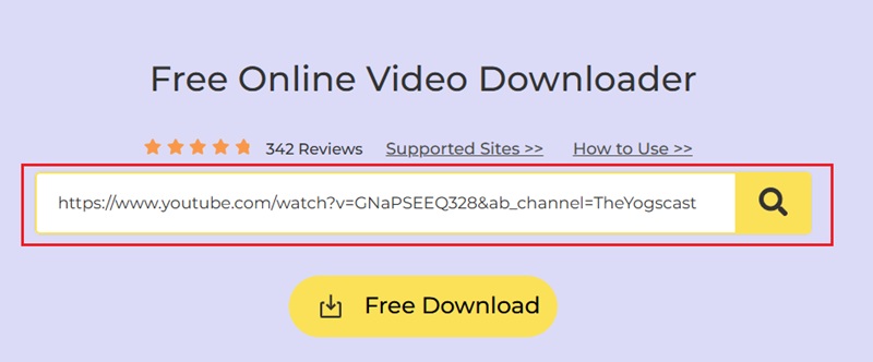 watch member only videos on youtube paste url