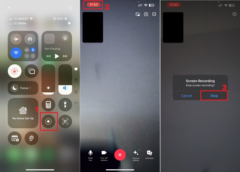 record line video call ios recorder