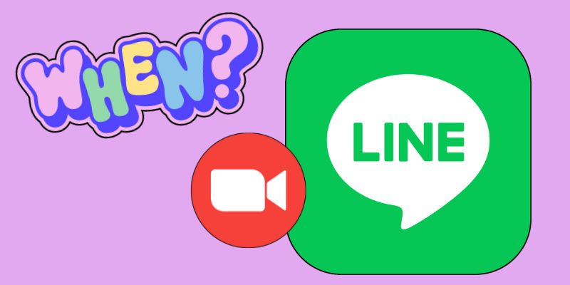 when to record line video call