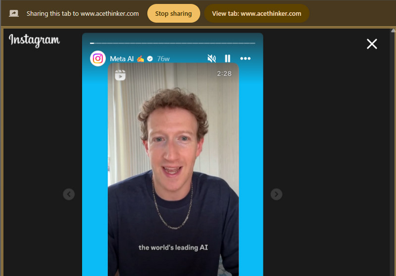start recording instagram live