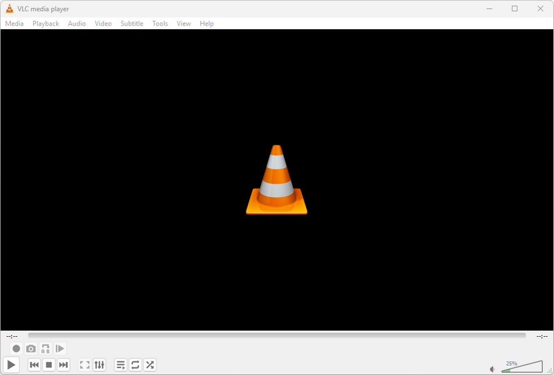 vlc media player interface