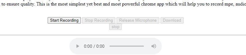 best chrome audio capture audio voice recorder