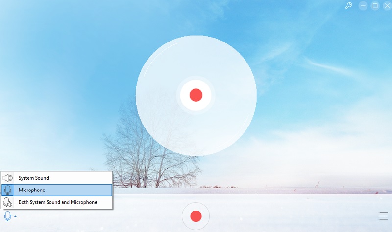 free audio recorder online interface