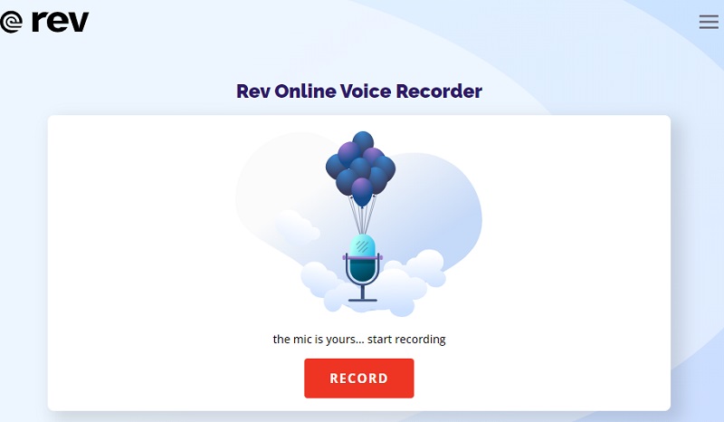 rev online voice recorder