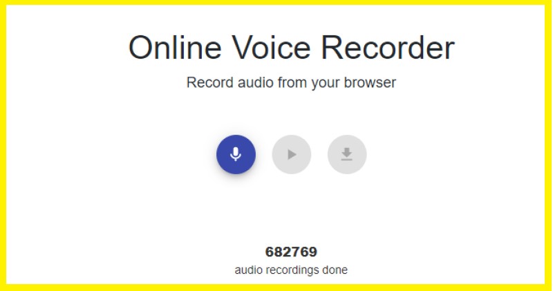 chrome audio recorder online voice recorder