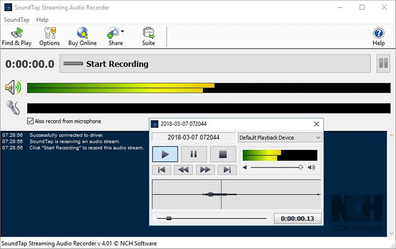 soundtap interface