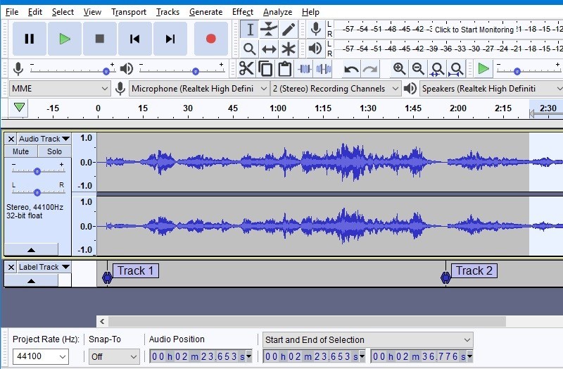 record-teamspeak-audacity