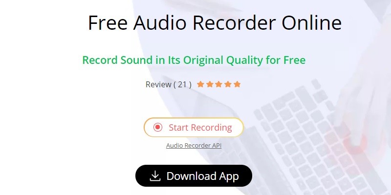 online recorder interface