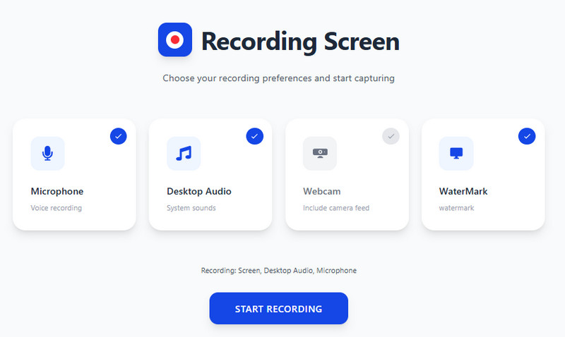 access the online recorder