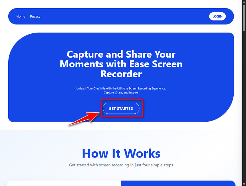 visit aquapp online screencast main page