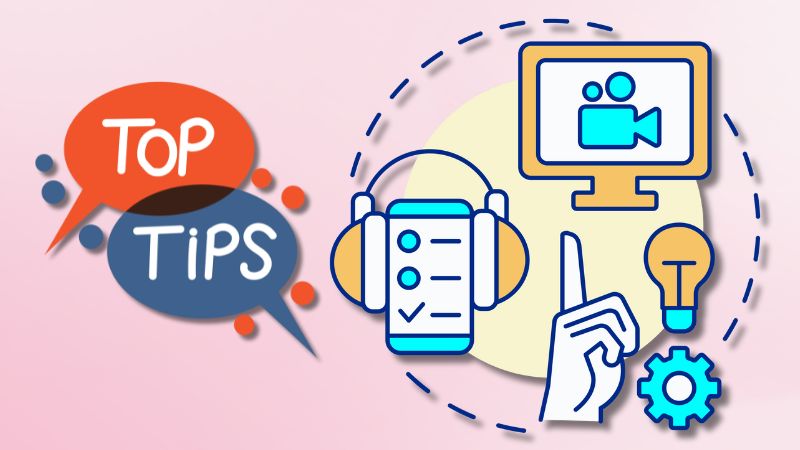 tips to have a good recording