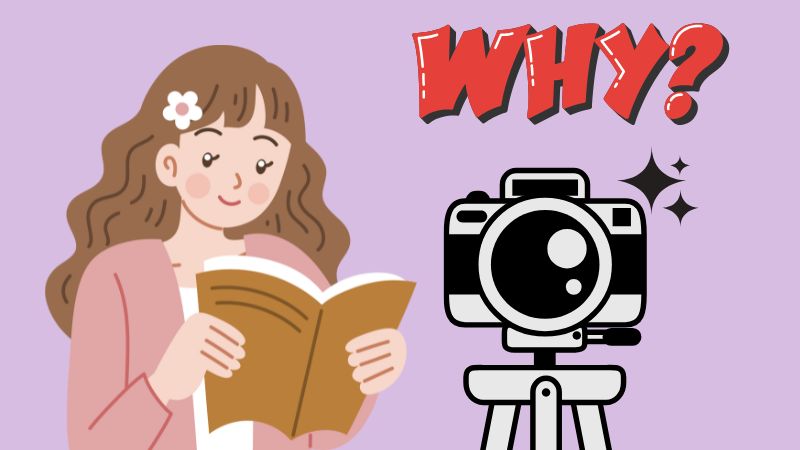 why capture yourself reading a book