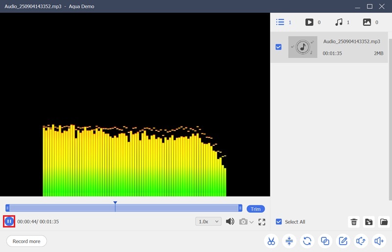 play vonage recording