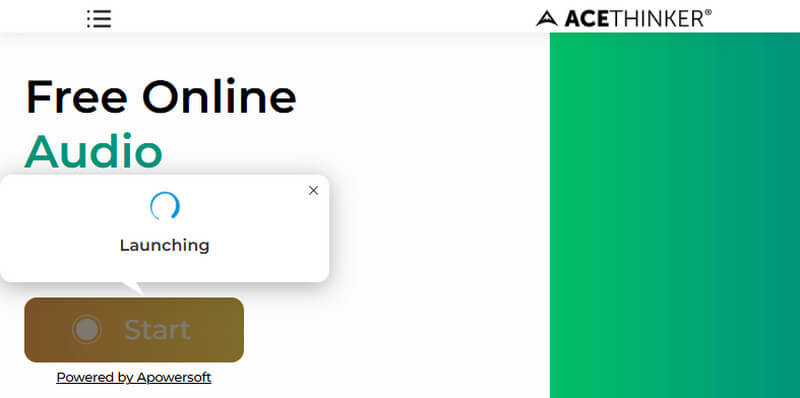 install the audio recorder launcher
