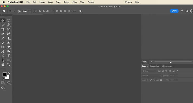 photoshop interface