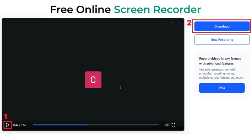 download recorded video call