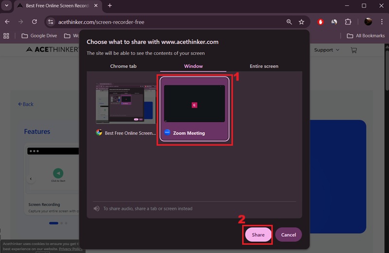 online recording