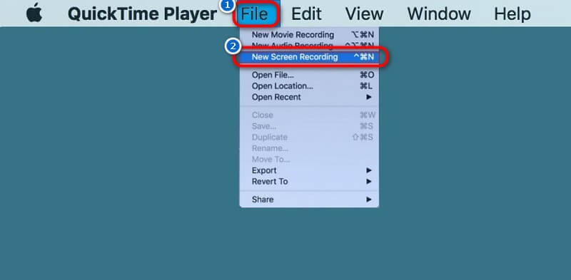 open quicktime player