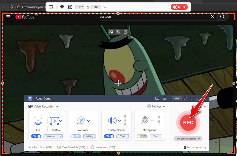 start recording edge activity