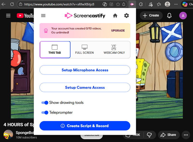 screencastify extension